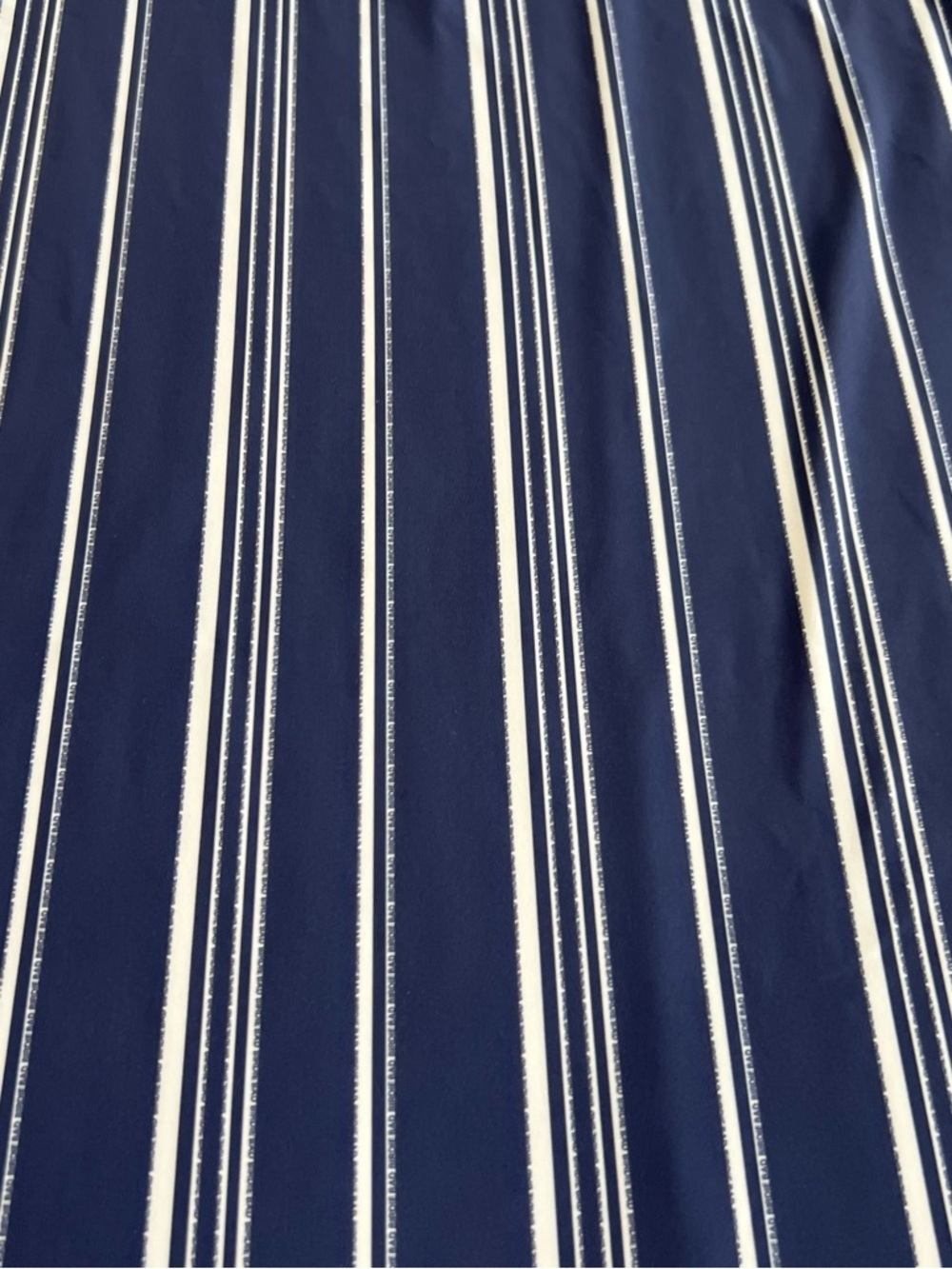 Bad Birdie Golf Navy and White Striped Polo - Picture 14 of 14